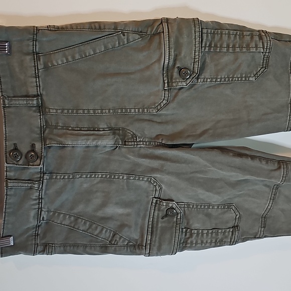 American Eagle Super Stretch Green Size 8 Super High Rise Jeggings - Picture 2 of 7